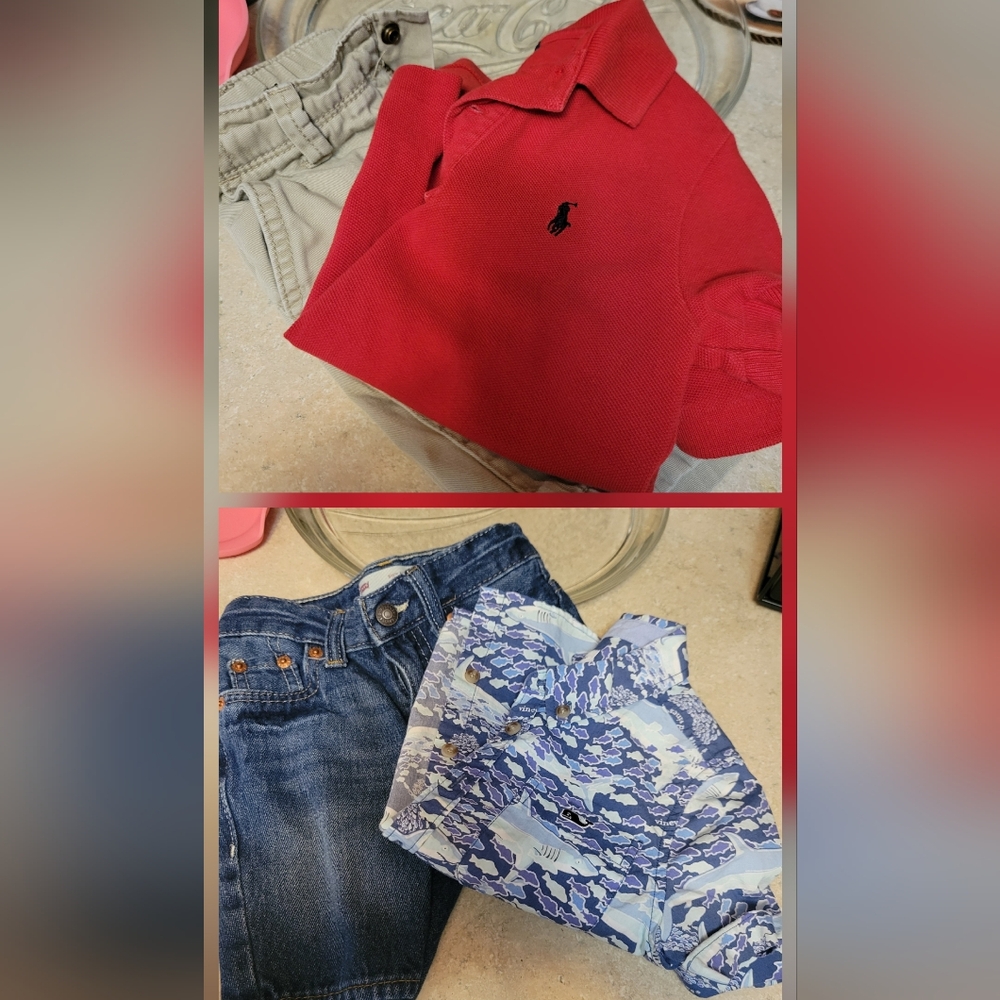 2 Toddler Boys Outfits Size 2t And 3t